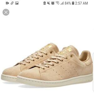 stan smith beige suede